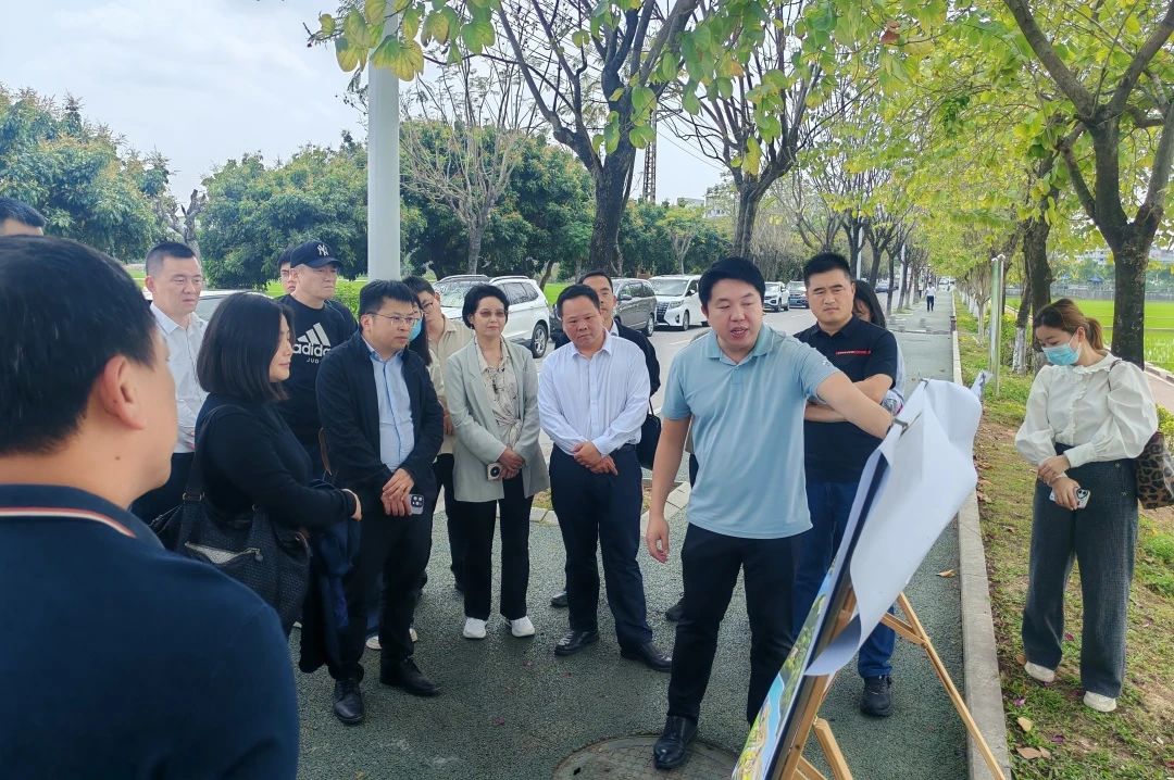 1066vip威尼斯集团丨随省协会调研莞惠全域土地整治