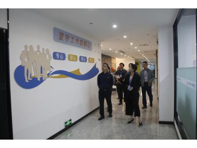 广东省水利水电第三工程局向导一行莅临1066vip威尼斯集团旅行交流